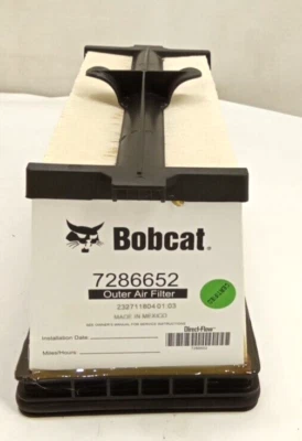 Bobcat Genuine OEM Part 7286652 Direct Flow Outer Air Filter - Image 1 of 4