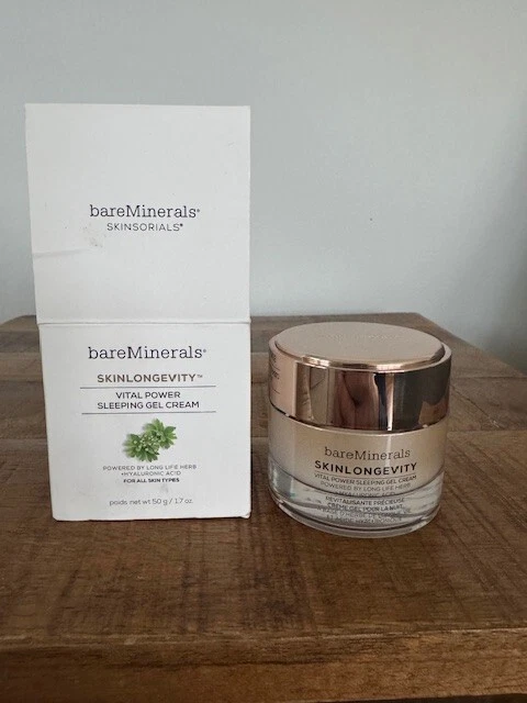 bareMinerals Skinlongevity Vital Power Sleeping Gel Cream! 1.7 oz. NEW! - Image 1 of 1