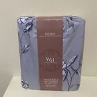 The Willow Manor DOUBLE Reversible Patterned Duvet Set 200x200cm GREY 180TC