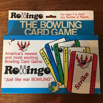 Juego de Cartas Rollingo Vintage Nuevo de Lote Antiguo 1983 por LibbyLee Cincinnati RARO tablero Ohio Foto 1 de 2