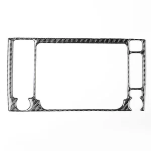 Carbon Fiber GPS Navigation Panel Cover Trim fit for Porsche Cayenne 2003-2010 - Picture 1 of 3
