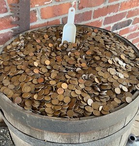 OLD LINCOLN WHEAT CENTS FROM KENTUCKY WHISKEY BARREL HOARD - FIND OF A LIFETIME!