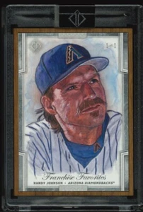 2019 Topps Transcendent Randy Johnson Franchise Favorites Sketch 1/1! - Picture 1 of 2