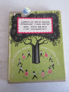 AMERICAN FOLK SONGS FRO CHILDREN 1st ED BY RUTH CRAWFORD SEEGAR 1948 - Picture 1 of 10