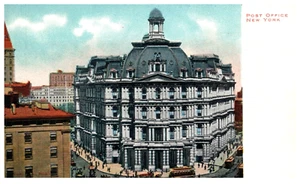 Vintage Post Office New York Post Card . Unposted. BPC - Picture 1 of 2