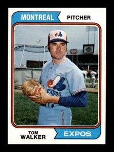 1974 Topps Tom Walker #193 Montreal Expos