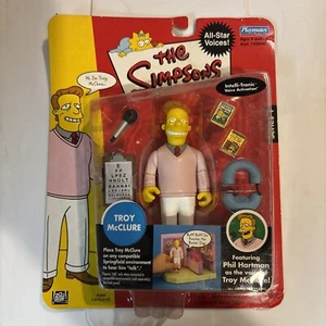 2002 The Simpson TROY MCCLURE Playmates Action Figure Toy Vintage Phil Hartman - Picture 1 of 2