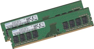 Samsung 16Gb 2x 8 Gb Kit DDR4 2666 Mhz 288 Pin Ram Speicher für PC Systeme   - Bild 1 von 1