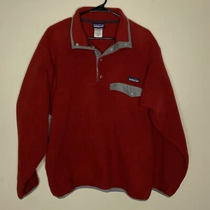Patagonia Synchilla Vintage Snap T Lightweight Fleece Herren Medium dunkelrot - Bild 1 von 6
