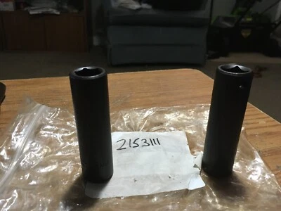 (2) Proto® - 1/2"Drive 15mm 6pt Black Oxide Deep Impact Socket - Image 1 of 2