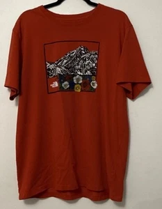 The North Face Men’s T-shirt XL Himalayan Foothills Plastic Recycle Graphic - Picture 1 of 6