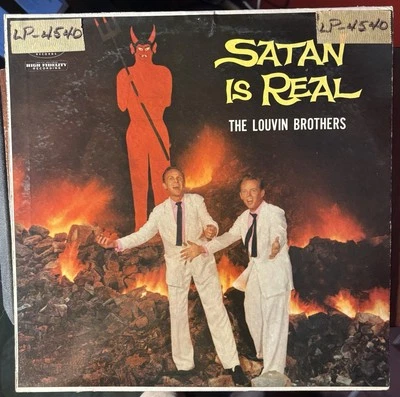 THE LOUVIN BROTHERS Satan Is Real CAPITOL T1277 1959 1st Press BEAUTIFUL! LP - Image 1 of 4