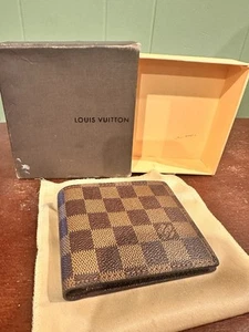 Louis Vuitton M60123 Bifold Wallet Leather Classic Authentic New - Picture 1 of 10