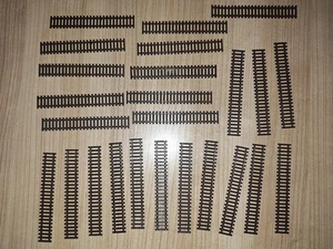 25 Stück - Pilz Schwellenband braun -  Spur N - je 10,7cm - auch f. H0e - neu - Bild 1 von 2