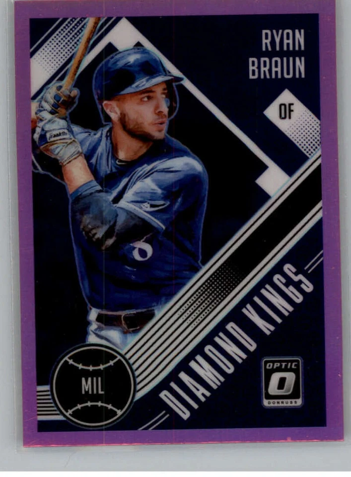 2018 Donruss Optic Pink (Panini) MLBPA Baseball Parallel Cards Pick From List - Image 1 of 1
