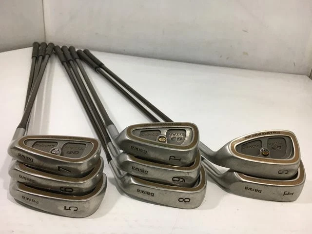 Globeride G-3 Titanium Combo Iron Set 8pcs 5-pw-a-s Metacarbolite Flex R - Image 1 of 4
