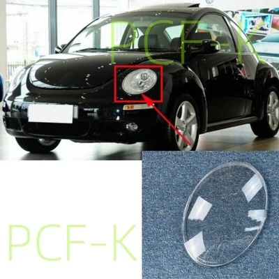 Cubierta de lente transparente faro lateral izquierdo para Volkswagen Beetle 2004-2010 Foto 1 de 4