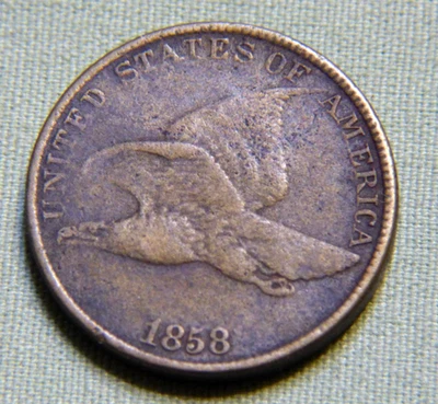 1858 Flying Eagle Penny United States One Cent - Lot 747 - Image 1 of 2