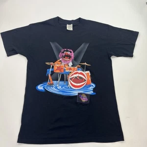 T-shirt vintage 1997 Animal Muppet Touch Tone Jim Henson taglia Large Wild Oats - Foto 1 di 8