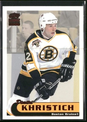 1999-00 Pacific Paramount Dimitri Khristich Red #22 Boston Bruins - Image 1 of 2