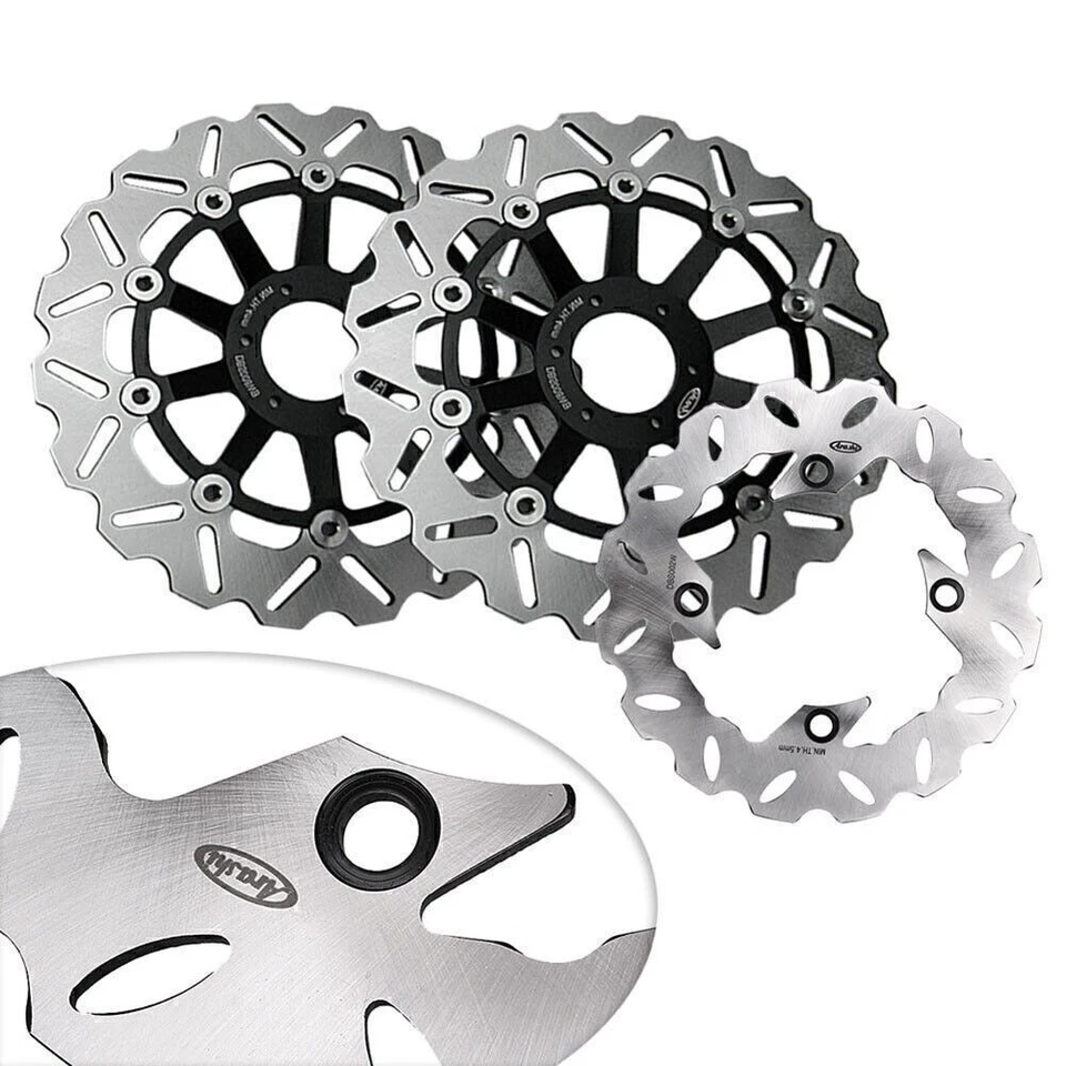 For Honda CBN 400 CBR 900RR CBR 600F VTR F FIRESTORM 1000 Set Brake Disc Rotors - Изображение 1 из 4