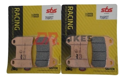 Pastillas de freno delanteras sinterizadas Ducati 996 ST4s 02 03 04 05 06 SBS Race 706RST Foto 1 de 4