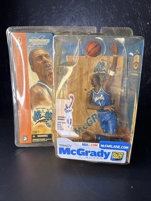 Figura de acción Orlando Magic Tracy McGrady McFarlane NBA Serie 2 Caja dañada Foto 1 de 3