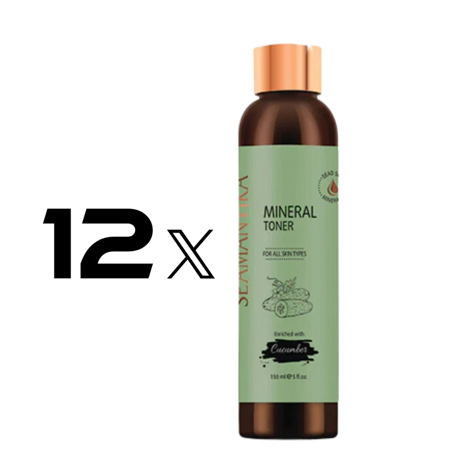 12x TÓNICO MINERAL SEAMANTIKA - EXTRACTO DE PEPINO 150ml Foto 1 de 3