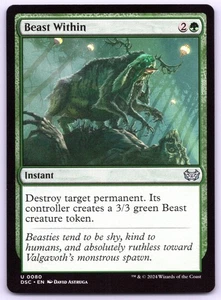 Beast Within - Commander Duskmourn - MTG - Magic - Near Mint - Picture 1 of 1