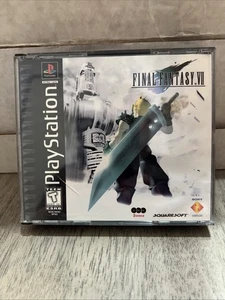 Final Fantasy VII 7 (1997, Sony PS1) Black Label, komplett mit Handbuch CIB - Bild 1 von 9
