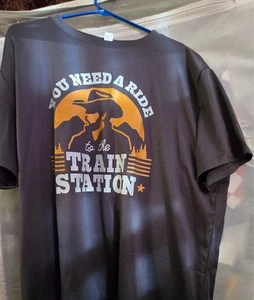 Yellowstone Do You Need A Ride To The Train Station T-Shirt Herren Gr. 2XL  - Bild 1 von 1