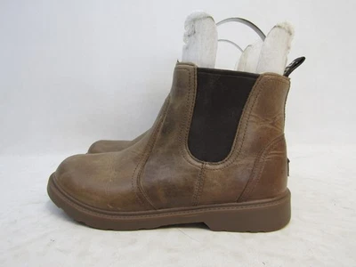 UGG Juvenil Talla 5 M Cuero Marrón Chelsea Tobillo Moda Botas Botín Foto 1 de 4