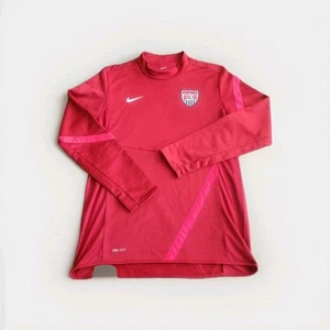 Camisa de fútbol manga larga Nike Dri-Fit EE. UU. para hombre mediana 449645 - Imagen 1 de 7