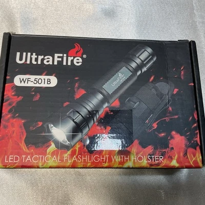 Linterna LED UltraFire, WF-501B, UV luz negra - Imagen 1 de 2