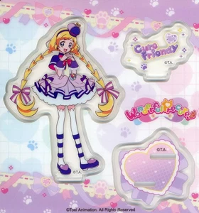 Cure Friendy Acrylic Stand Wonderful Precure 120x129mm Duty Paid or Reimbursed - Picture 1 of 1