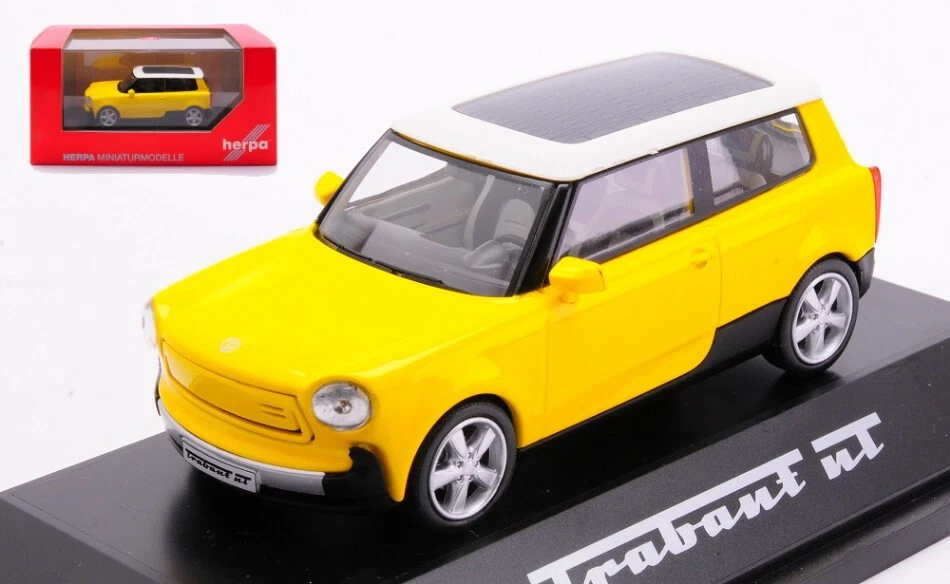Herpa TRABANT NT YELLOW 1:43 - Immagine 1 di 1