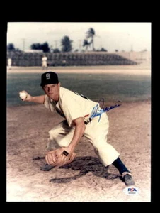 Don Zimmer PSA DNA Coa Hand Signed 8x10 Dodgers Photo Autograph - Picture 1 of 3