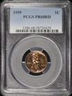 1959 Lincoln Memorial Cent Pcgs Pr-68 Rd