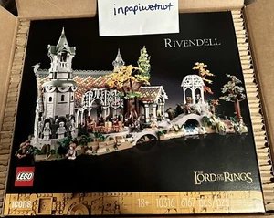 LEGO ICONS 10316 THE LORD OF THE RINGS RIVENDELL SEALED IN HAND FREE SHIPPING! - Picture 1 of 3