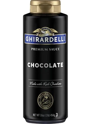 Ghirardelli шоколад, шоколад ароматизированный соус выжимная бутылка, 16 жидк. oz. - Изображение 1 из 4
