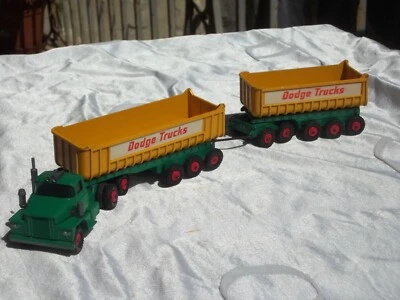LESNEY MATCHBOX DODGE TRACTOR K-16 FRUEHAUF TIPPER VEDI DESCRIZIONE - Immagine 1 di 4