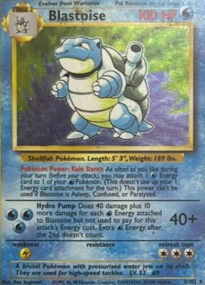 Base Unlimited (Shadow)  Blastoise  - Image 1 of 2