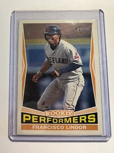 K3,933 - 2015 Topps Heritage Rookie Performers #RP2 Francisco Lindor - Picture 1 of 1