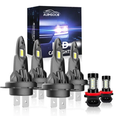 Faro antiniebla de haz alto bajo CANBUS 6x LED para BMW X1 2012 2013 2014-2018 Foto 1 de 4