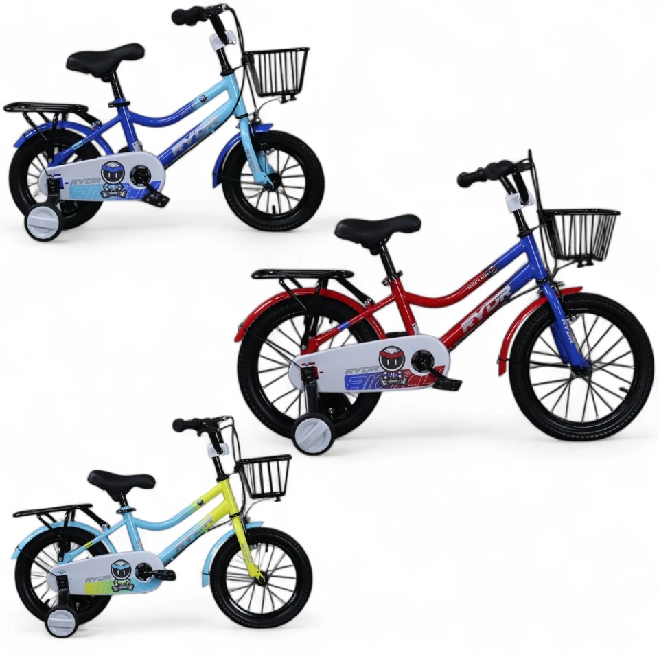 RYDR 12 14 16 Inch Adjustable Height Kid Bicycle for Years Old Boys Gift - image 1 of 1
