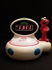 Sesame Street Elmo Alarm Clock With Night Light Tested = Works 