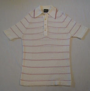 Vintage 1970s Puritan Textured Knit Pullover Shirt sz M - Picture 1 of 4