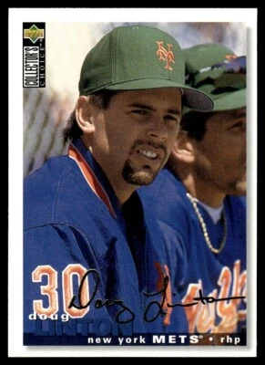 1995 Collector's Choice Gold Signature Doug Linton New York Mets #323 - Image 1 of 2