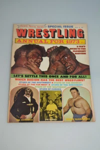 VICTORY SPORTS SERIES WRESTLING ANNUAL FOR 1973 #5 BLOODIEST MATCHES SUPERSTARS - Picture 1 of 3