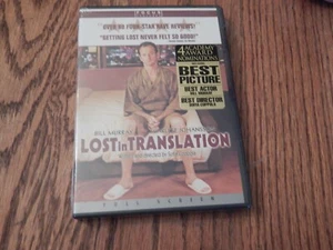 “Lost in Translation” w/Bill Murray & Scarlett Johansson; Comedy/DVD/New - Picture 1 of 2